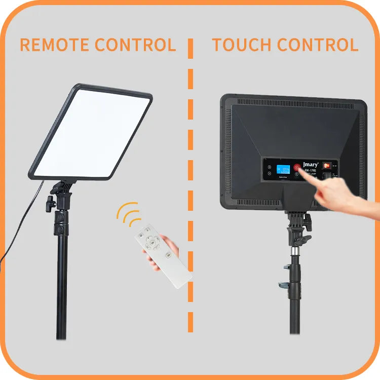 Jmary FM-17RS Professional LED Studio Photography Light 17 inches Panel Video Light