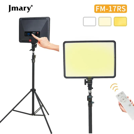 Jmary FM-17RS Professional LED Studio Photography Light 17 inches Panel Video Light