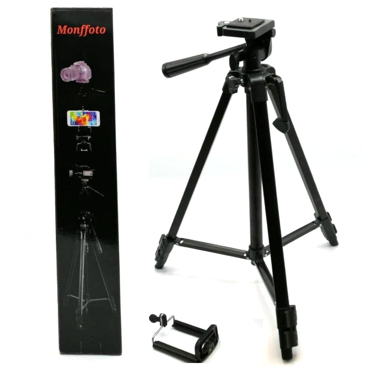 Monffoto Tripod 440D For Mobile ( Hight 58 Inches )